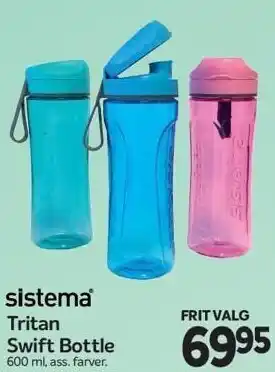 Din Isenkræmmer Sistema tritan swift bottle tilbud