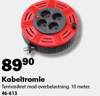 Biltema Kabeltromle tilbud