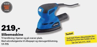 Biltema Slibemaskine tilbud