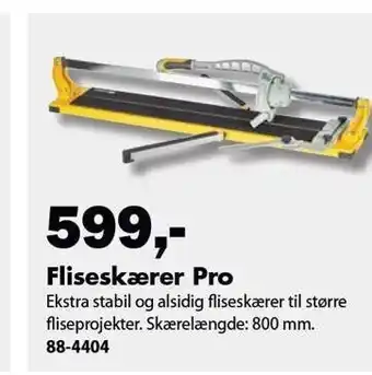 Fliseskærer pro
