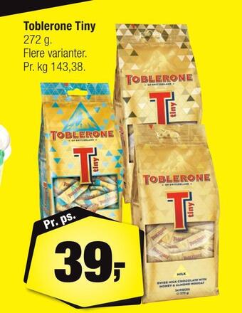 Calle Toblerone tiny tilbud