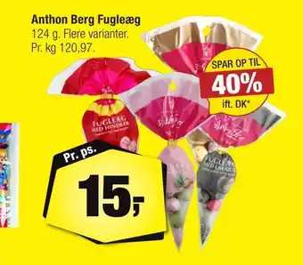 Calle Anthon berg fugleæg tilbud