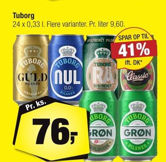 Calle Tuborg tilbud