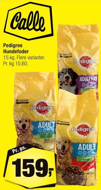 Pedigree hundefoder