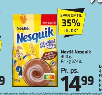 Fleggaard Nestlé nesquik tilbud