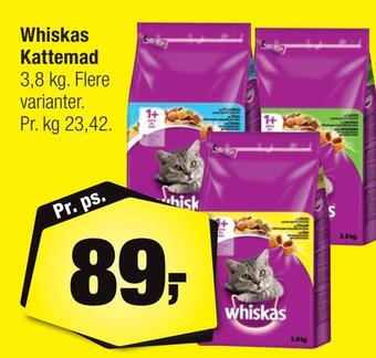 Calle Whiskas kattemad tilbud