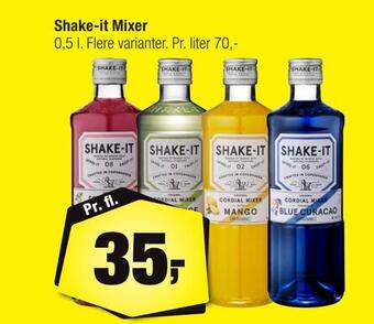 Shake-it mixer