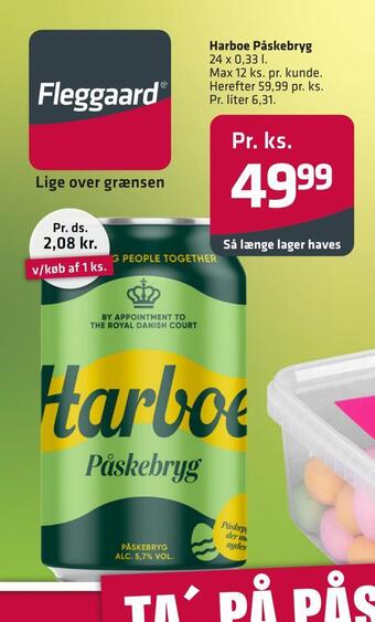 Fleggaard Harboe påskebryg tilbud