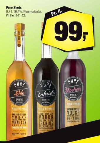 Calle Pure shots tilbud