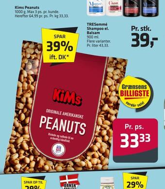 Fleggaard Kims peanuts tilbud