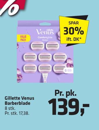 Fleggaard Gillette venus barberblade tilbud