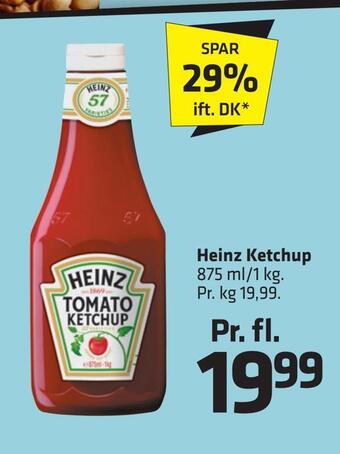 Fleggaard Heinz ketchup tilbud