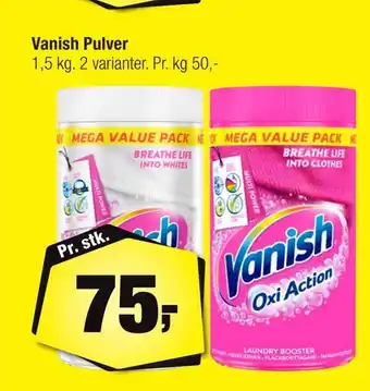 Calle Vanish pulver tilbud