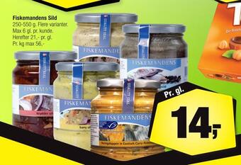 Calle Fiskemandens sild tilbud