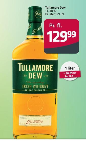 Fleggaard Tullamore dew tilbud