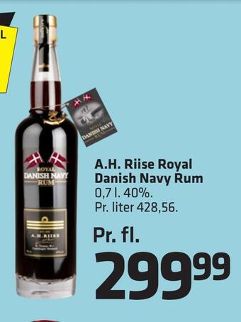 A.h. riise royal danish navy rum