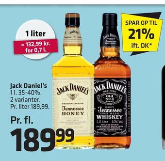 Fleggaard Jack daniel's tilbud