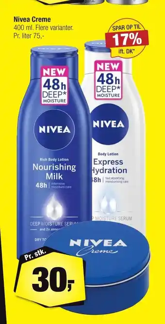 Calle Nivea creme tilbud