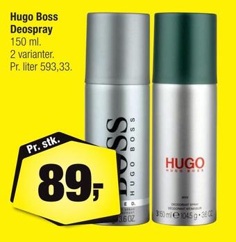 Hugo boss deospray