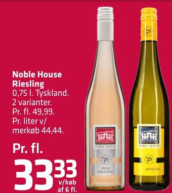 Fleggaard Noble house riesling tilbud