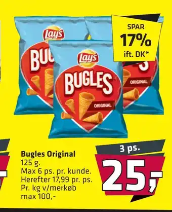 Fleggaard Bugles original tilbud