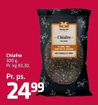 Fleggaard Chiafrø tilbud