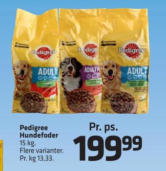 Fleggaard Pedigree hundefoder tilbud