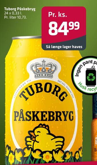 Fleggaard Tuborg påskebryg tilbud