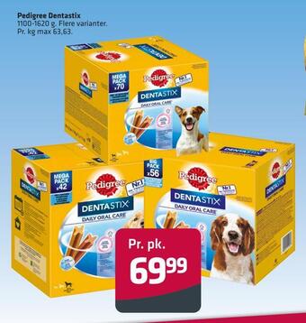 Fleggaard Pedigree dentastix tilbud