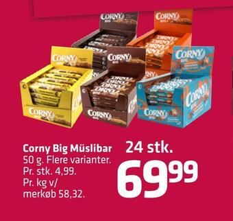 Fleggaard Corny big müslibar tilbud