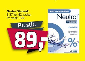 Fleggaard Neutral storvask tilbud