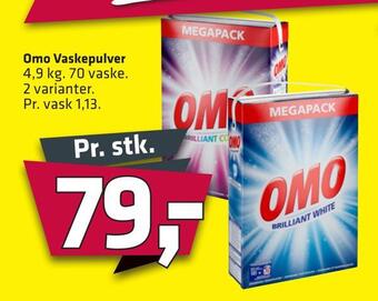 Fleggaard Omo vaskepulver tilbud