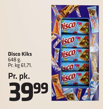 Fleggaard Disco kiks tilbud