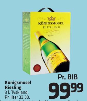 Fleggaard Königsmosel riesling tilbud