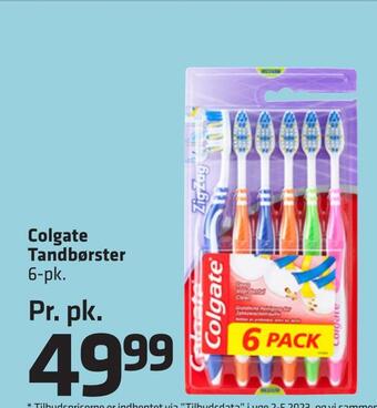 Fleggaard Colgate tandbørster tilbud
