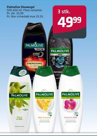 Fleggaard Palmolive showergel tilbud