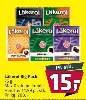 Fleggaard Läkerol big pack tilbud