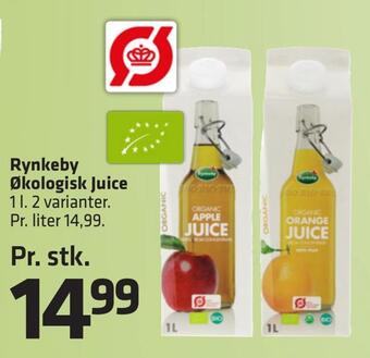 Fleggaard Rynkeby økologisk juice tilbud
