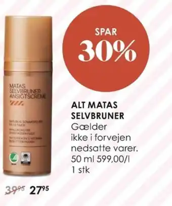 Alt Matas Selvbruner 50ml