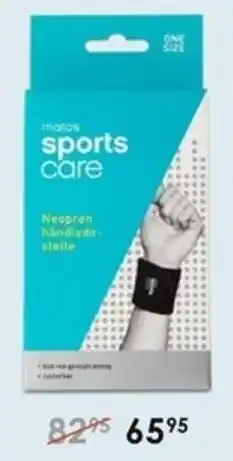 Matas Matas Sports Care Neopren Håndleds-Sletle tilbud