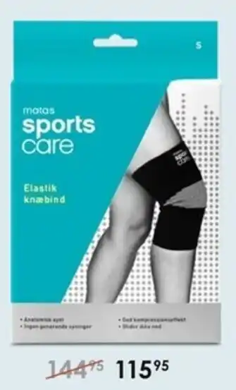 Matas Matas Sports Care Elastik Knæbind tilbud