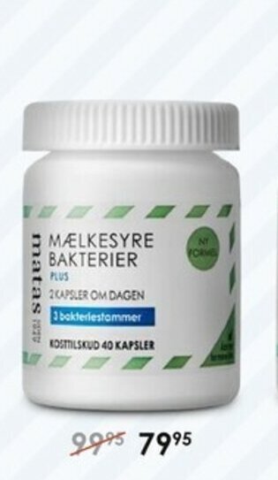 Matas Matas Mælkesyrebakterier tilbud