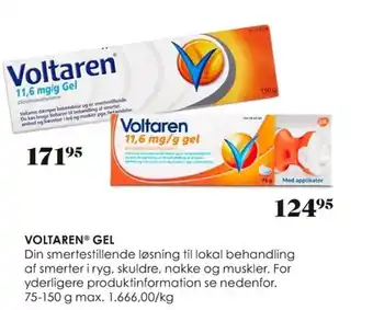 Voltaren Gel 75-150g