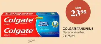 Colgate Tandpleje 2x75 ml
