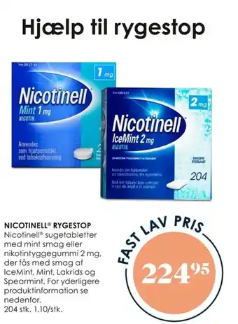 Nicotinell Rygestop