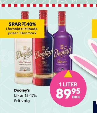 BorderShop Dooley's tilbud