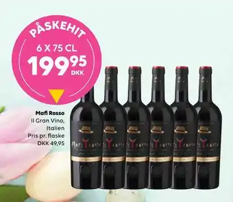 BorderShop Mafi rosso tilbud