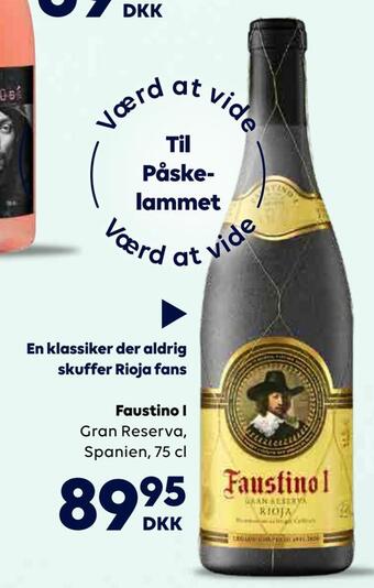 BorderShop Faustino i tilbud