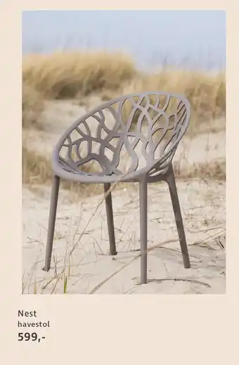 Sinnerup Nest havestol tilbud