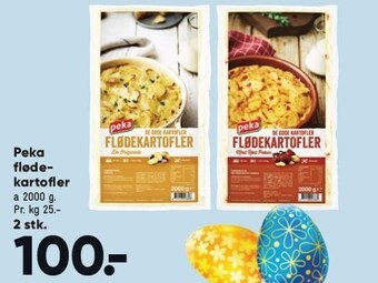 Peka flødekartofler